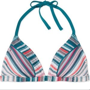 NWT Women’s Triangle Halter Bikini Top